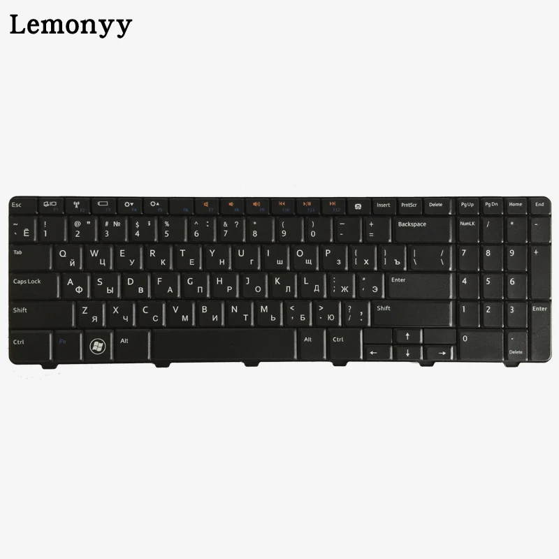 Russian Black New keyboard For DELL N5010 15R M5010 N5010D M501R INS15VD-1318 1308 1316 RU Laptop K