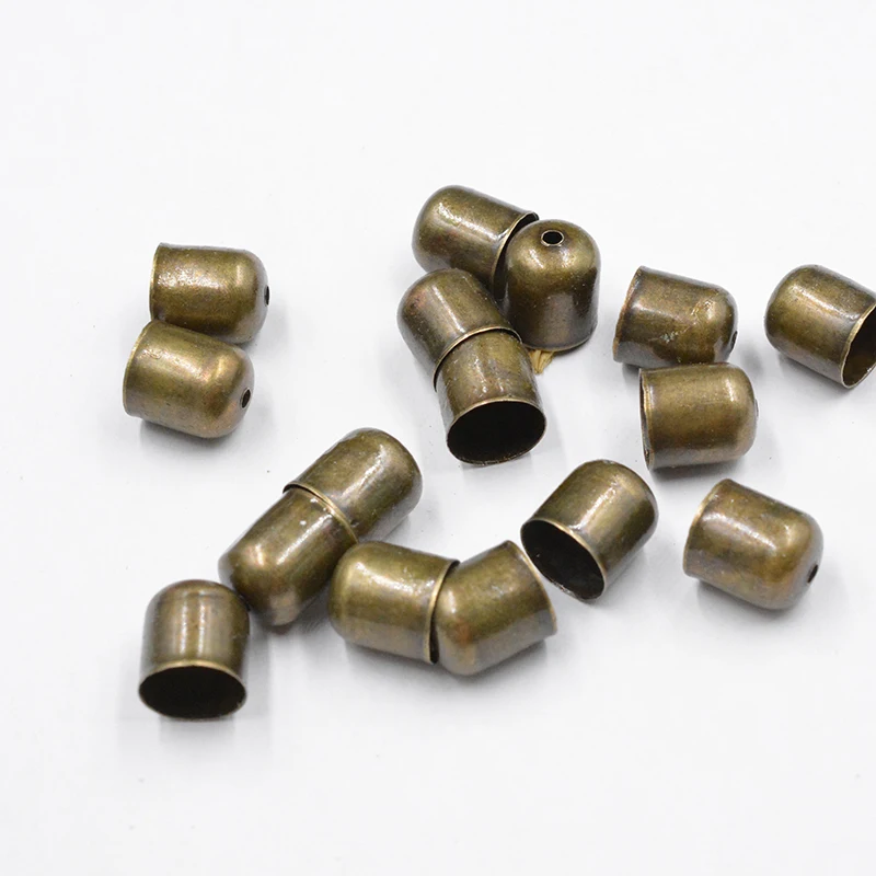 

FLTMRH 30pcs 6mm*5mm High Quali ty pesca DIY Hollow Flower Metal Charms Bead Caps foery Making