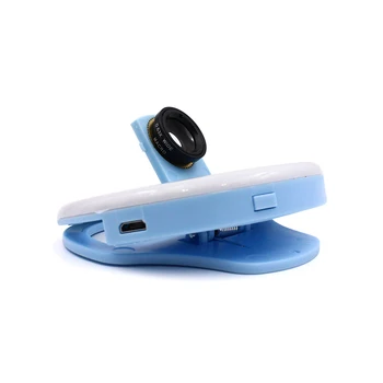 

0.63 X macro Eyelash shooting Fill light LED Lamp Eyelash extension tool USB Multi-fuction Makeup Selfie light