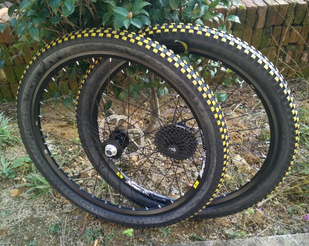 Ruote Kalosse 32 fori DH/FR/AM ruote 20MM Downhill mountain bike, cassetta  7/8/9/10S, pneumatici 26*2.35 26er|mountain bike wheels|bike wheeldownhill  wheels - AliExpress