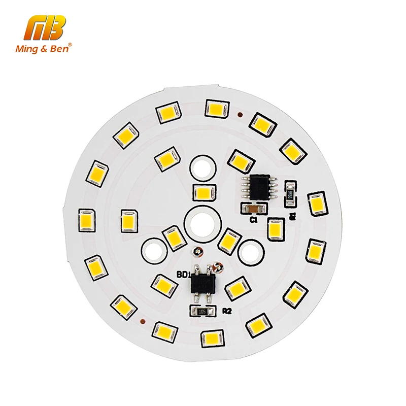 Светодиодный чип SMD2835 18 Вт 15 12 9 7 5 3 220 В переменного тока|Подвесные лампочки| |