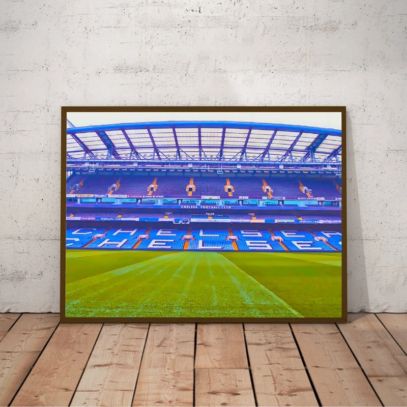 Stamford Bridge Chelsea Stadium Art Print Wall Decor