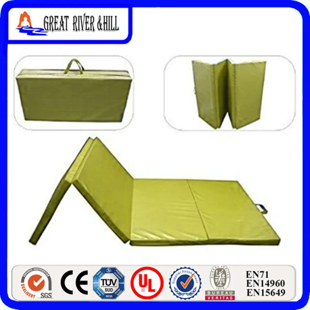 Hottest Folding foam 3cm Gymnastics crash landing mats 2.4mx1.2mx3cmin