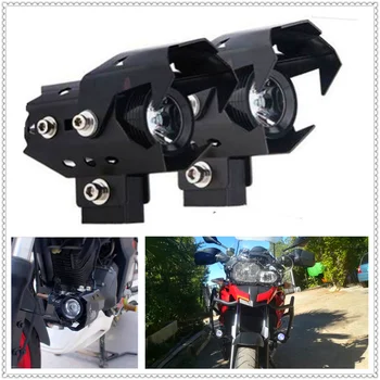 

Motorcycle motocross Headlight LED Fog Lamp Lights Spotlight head light for YAMAHA 1300 RACER 400R FZ6R YBR 125 L E TTR250