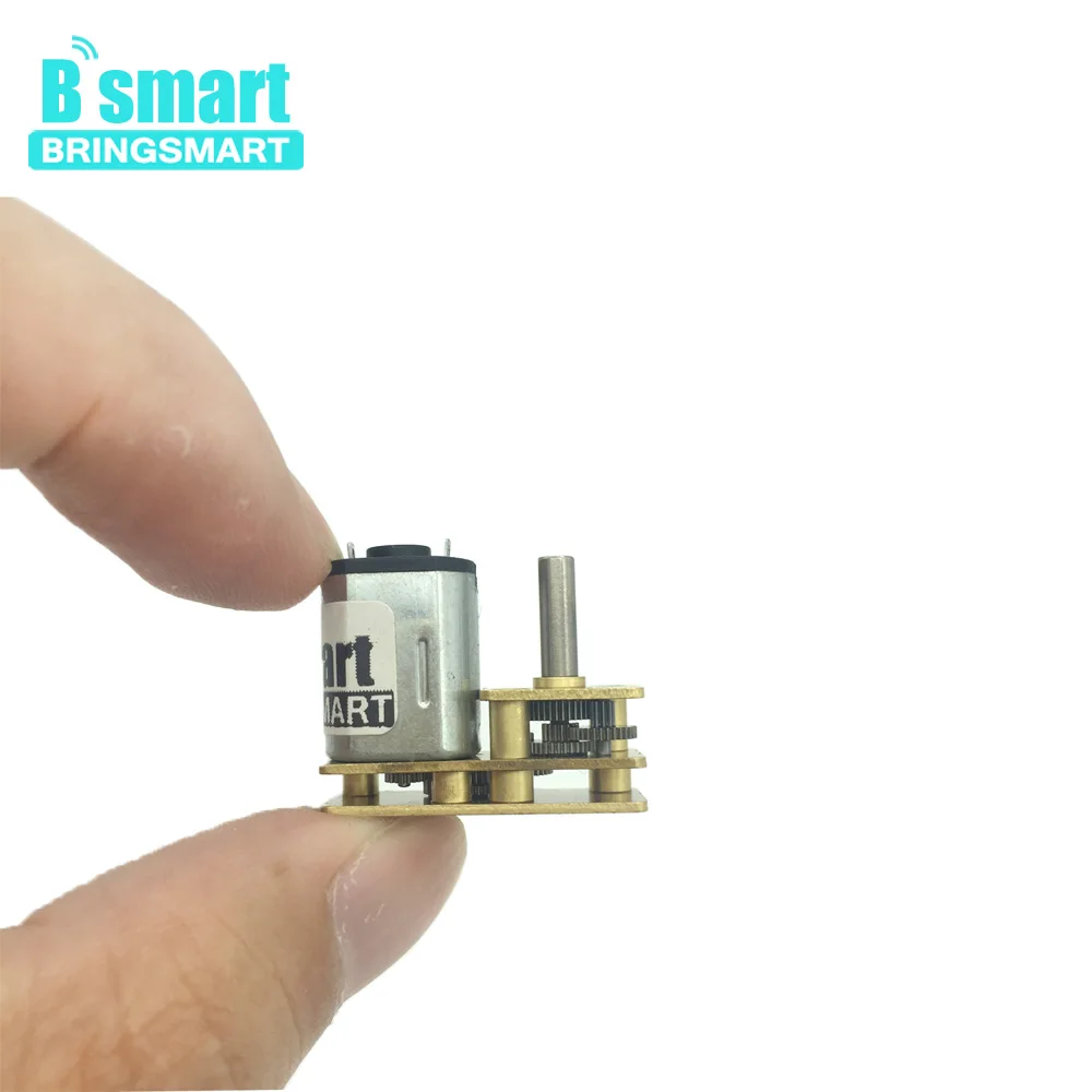 Bringsmart JGA1024 N20 мини двигатель постоянного тока 12 В с обратным редуктором