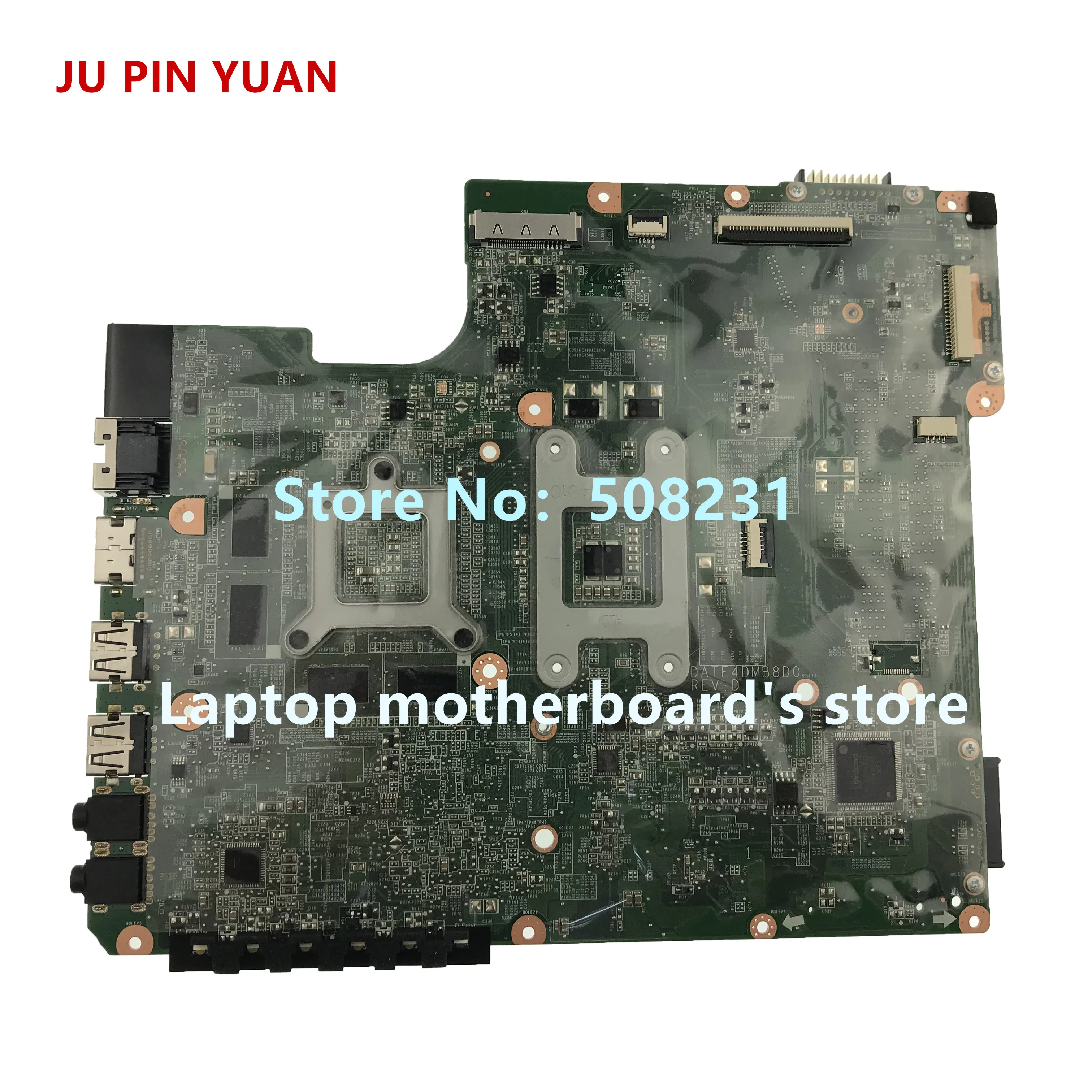 JU PIN юаней A000093220 DA0TE4MB6D0 для toshiba satellite L740 L745 материнская плата для ноутбука 100% полностью протестированы