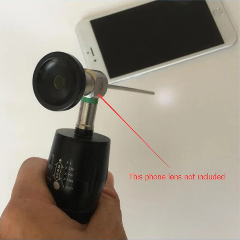  1Pcs HD 5W 6 LED Light High Power Portable Medical Endoscope Light Source Lens for Samsung Galaxy S