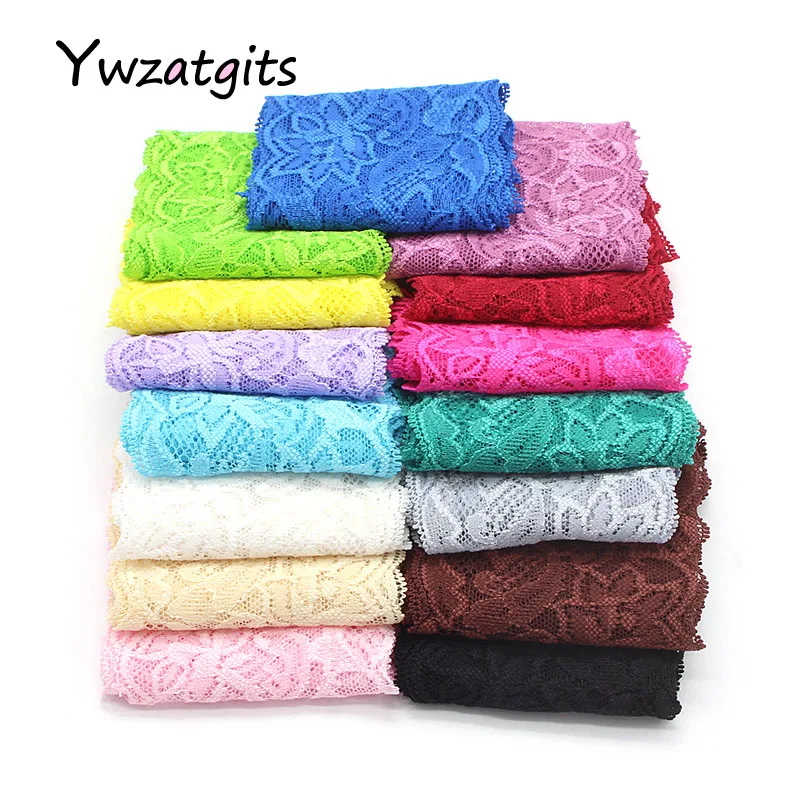 Ywzatgits 2y/5y Цветочная вышивка из кружевной ткани Отделка ленты для самостоятельного пошива одежды одежда материалы ручной работы аксессуары YR0201