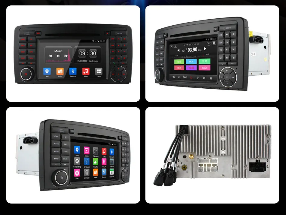 Best Android4.4 Car DVD For Benz R Class W251 R280 R300 R320 R350 Quad Core FM AM radio support wifi 3G BT GPS DAB TPMS DTV 22