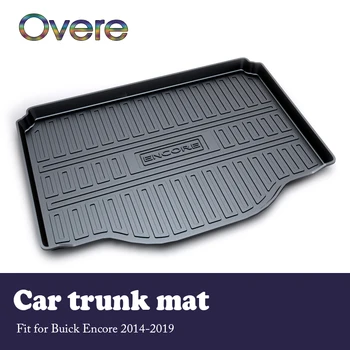 

Overe 1Set Car Cargo rear trunk mat For Buick Encore 2014 2015 2016 2017 2018 2019 Anti-slip mat Waterproof carpet Car styling