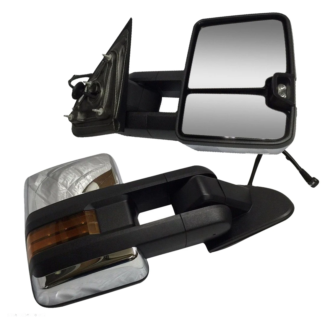 Tow Mirror Backup Light+Power Heated Clearance For Silverado 2014-2018 Sierra