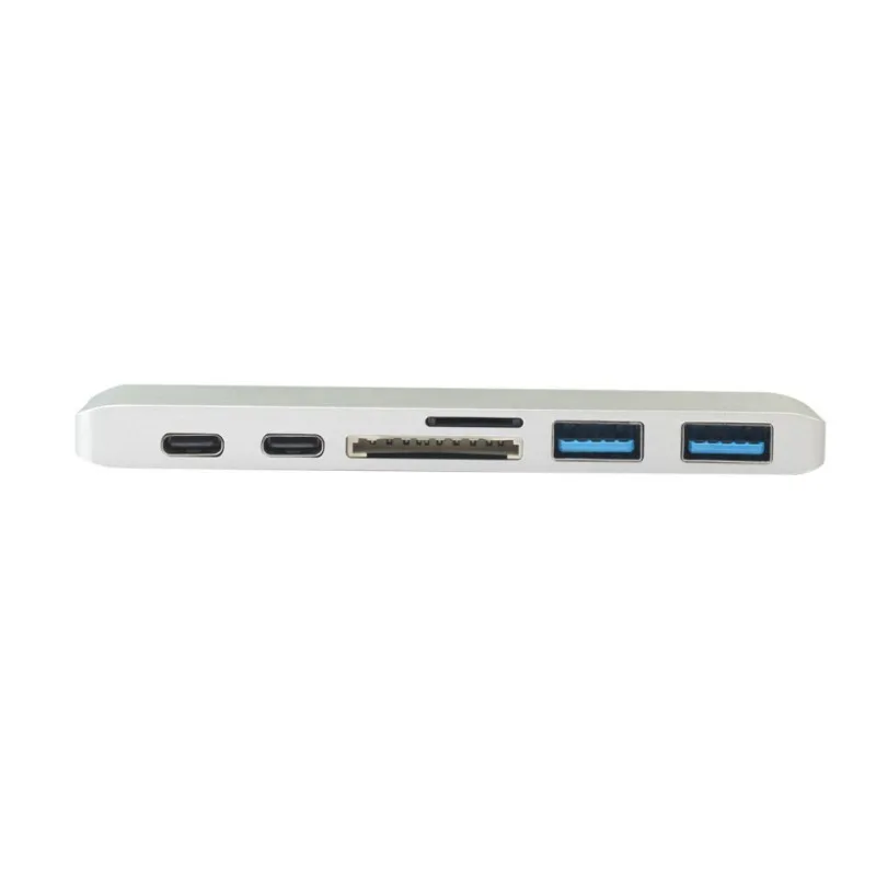 Концентратор-картридер type-c USB 3,0 SD карты памяти TF адаптер ноутбук аксессуары для Macbook Pro 13/15