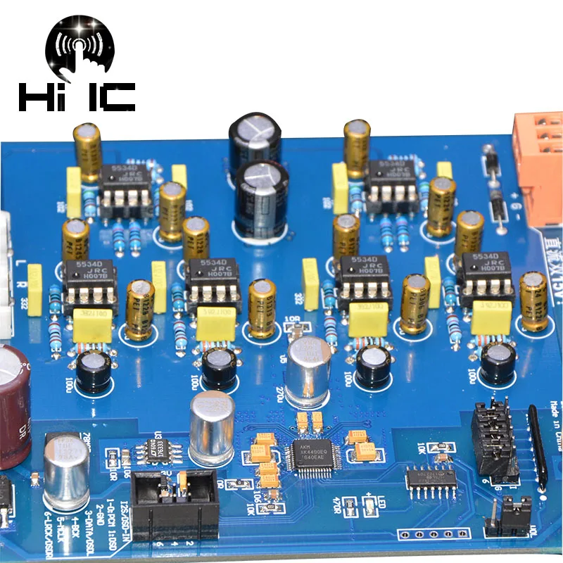 1 шт. AK4490EQ DAC декодер доска Официальный стандартный схема! IGS DSD Входная полуфабрикатная плата Diy Kit