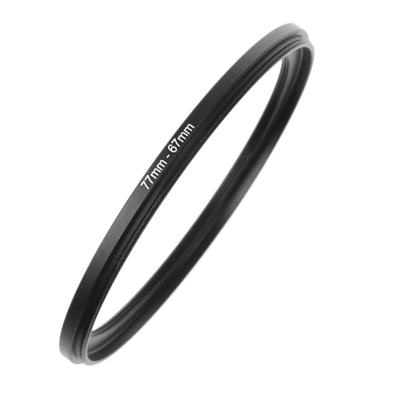 77mm To 67mm Metal Step Down Rings Lens Adapter Filter Camera Tool Accessory New