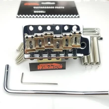 Nuevo Wilkinson Vintage tipo ST Sistema de trémolo de guitarra eléctrica puente WOV01 cromo plata