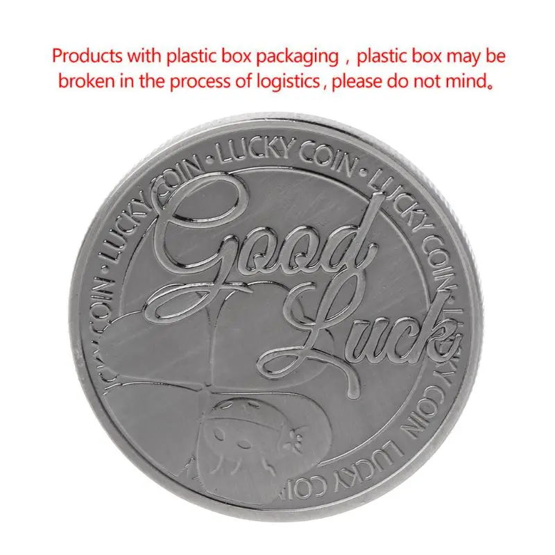 

Happy Birthday Lucky or Good Luck Commemorative Coin Souvenir Challenge Collectible Coins Collection Art Craft Gifts