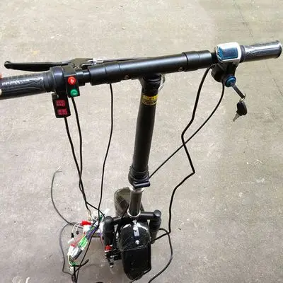 36 В 350 Вт Электрический ручной складной велосипед для инвалидных колясок набор для самостоятельного преобразования стула