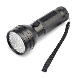 51 Светодиодный УФ Torch Light 395nm Многофункциональный ультрафиолетовый фонарик Pet мочи пятен детектор для скорпионов инспекции