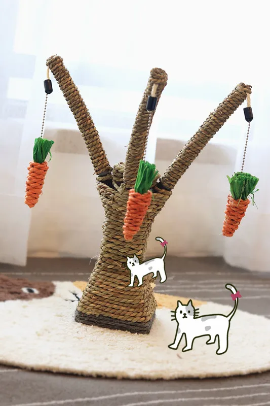 Scratching toy Cat climbing frame Pet Cat tree Cat Climber Cat pet Training Cats Toys Wood Scratcher for cat