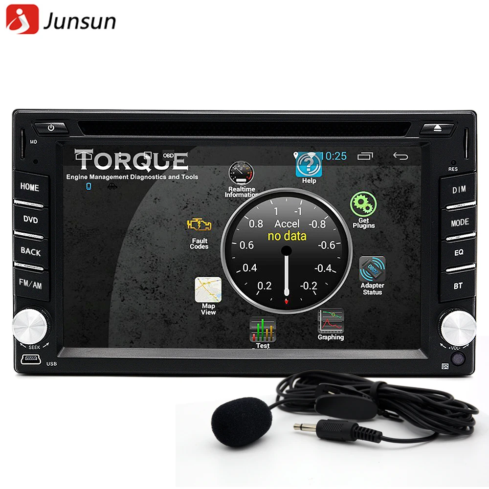 Map Update Navigation Subaru Junsun 2 din car dvd player radio gps Navigator universal Bluetooth double din touch screen car stereo Free map update