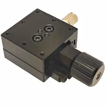 

hot! PT-DC40 manual translation stage, X-axis dovetail type fine adjustment frame, work surface 40*40mm, stroke +-7mm