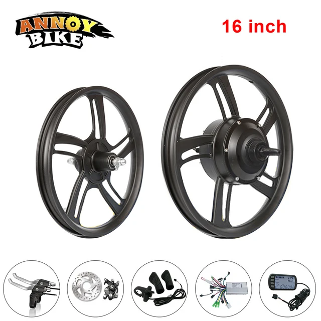 16 inch wheel electric bike kit