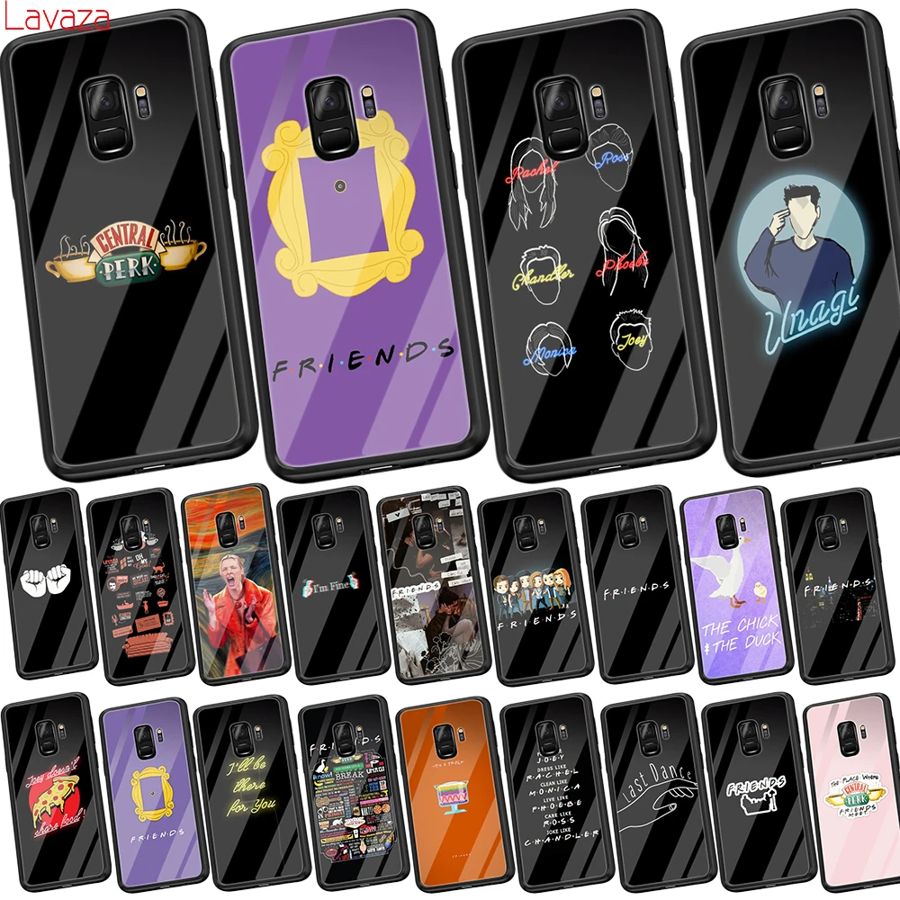 Мягкий чехол из закаленного стекла для Samsung Galaxy S8 S9 S10 Plus Note 8 9 A30 A50 A70 | Мобильные