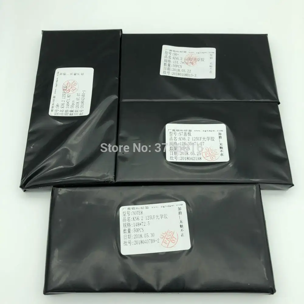 

250um In Frame Hybrid OCA Film For Samsung S6 edge s7 edge s8 plus s9 plus Note 8 Note 9 inframe OCA adhesive glue lcd repair