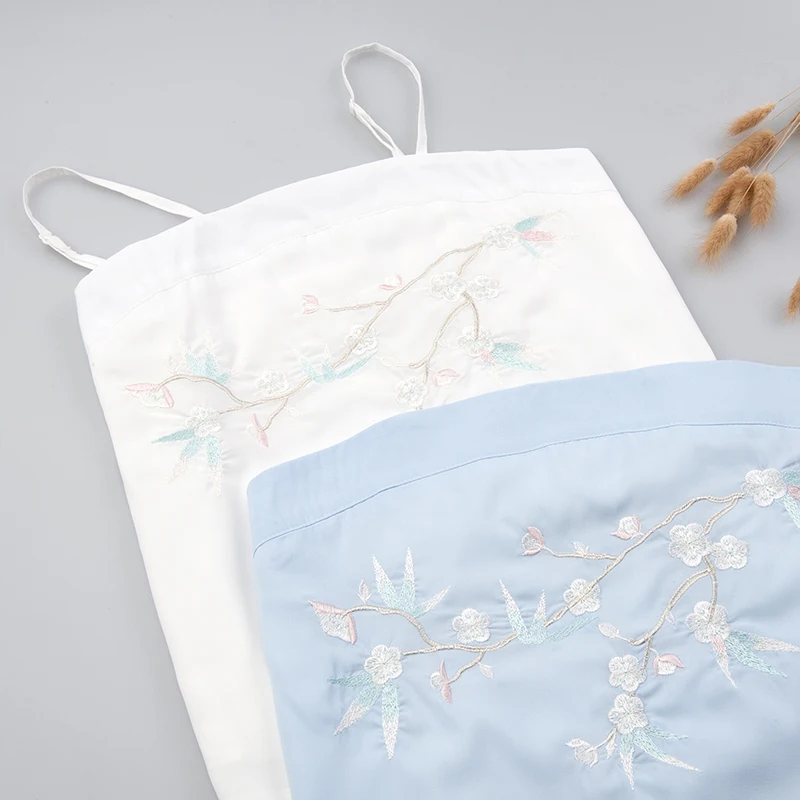 Женский Традиционный китайский танцевальный костюм, женский рукав hanfu fairy camisole, китайский танцевальный костюм, женский топ на бретелях