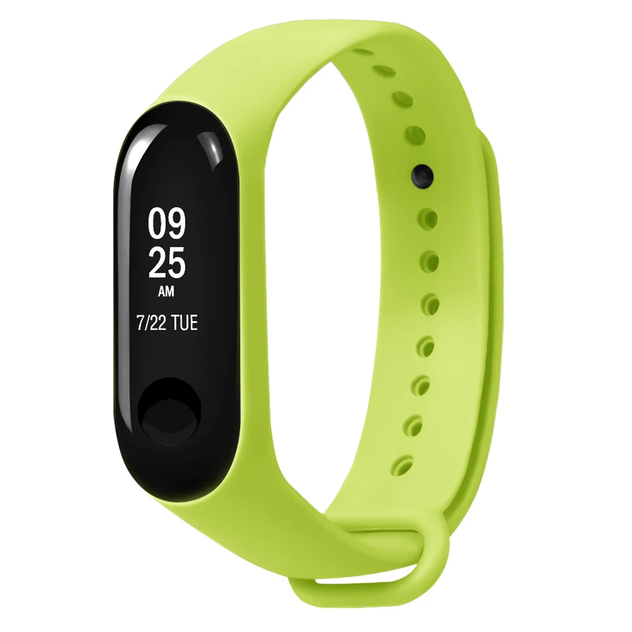 Ремешок силиконовый для Xiaomi Mi Band 4 спортивный браслет наручных часов mi band 3