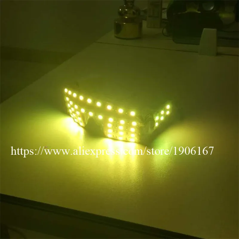 Free shipping LED Glasses, Laser Glasses For Nightclub Nerformers Party Dancing Glowing Spiderman Mask Glasses09