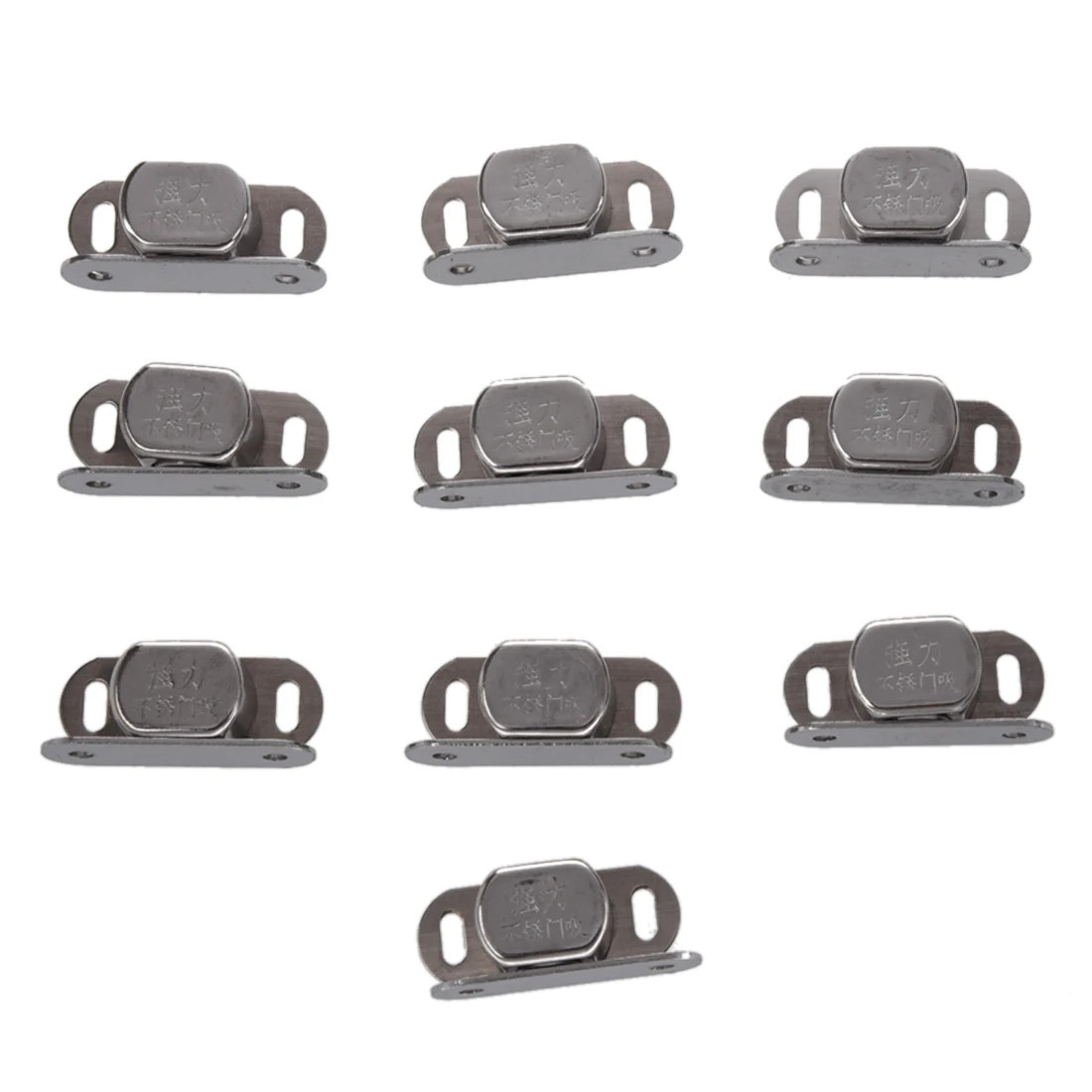 

10 pcs Silver Metal Single magnet lock for cabinet door cabinet
