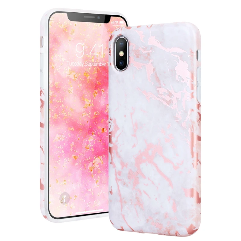 Роскошный чехол для iPhone X 7 6s 6 Plus SE 5S 5 мягкий золотой силиконовый резиновый ТПУ