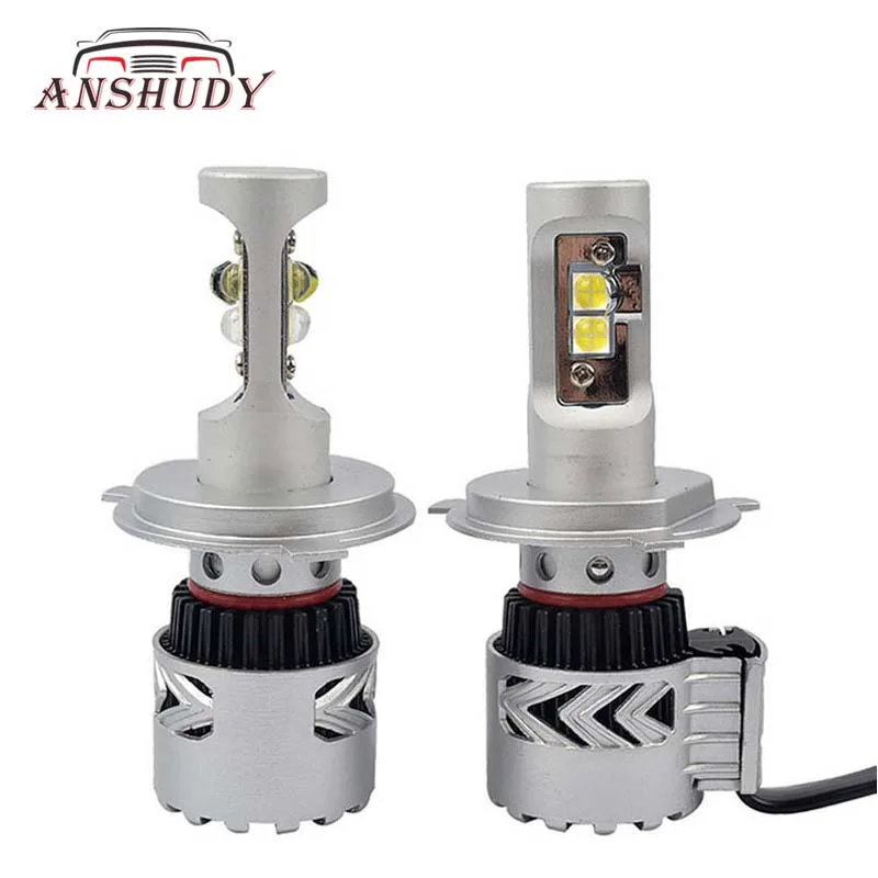 

XHP50 H4 H7 LED H11 HB3 Car Headlights Fog Lights HB4 H8 80W 12000lm Spotlight 9012 9004 9007 Auto Bulb Car Styling 12V