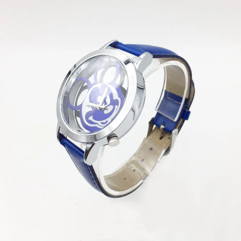Relogio Feminino Luxo 2019 Ladies Watch Clocks Women Luxury Quartz With Leather Mickey Mouse Kad N Saatleri (17)