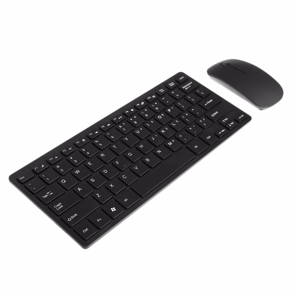 Беспроводная ультратонкая мини клавиатура 2 4 ГГц|mouse combo|keyboard setkeyboard mouse set |