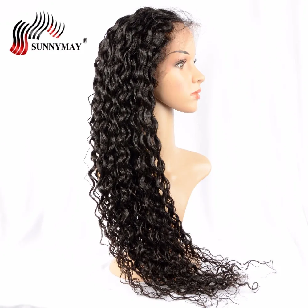 

Sunnymay Full Lace Human Hair Wigs For Black Women Loose Wave Brazilian Virgin Hair Full Lace Wigs Pre Plucked Baby Hair