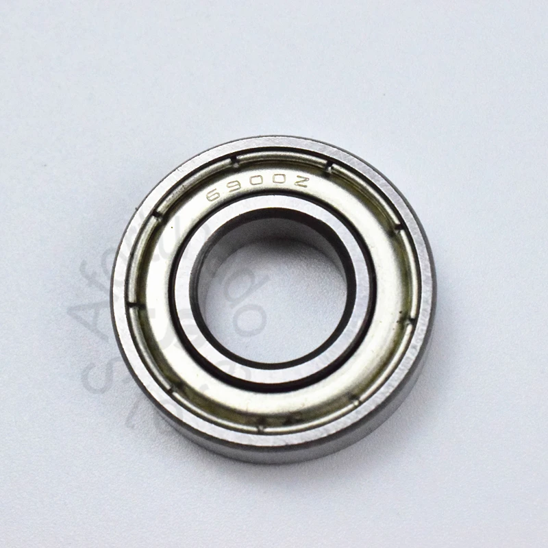 6900ZZ 10*22*6(мм) 10 шт. Подшипник ABEC-5 металлический герметичный подшипник тонкий настенный подшипник 6900 6900ZZ хромированный стальной подшипник