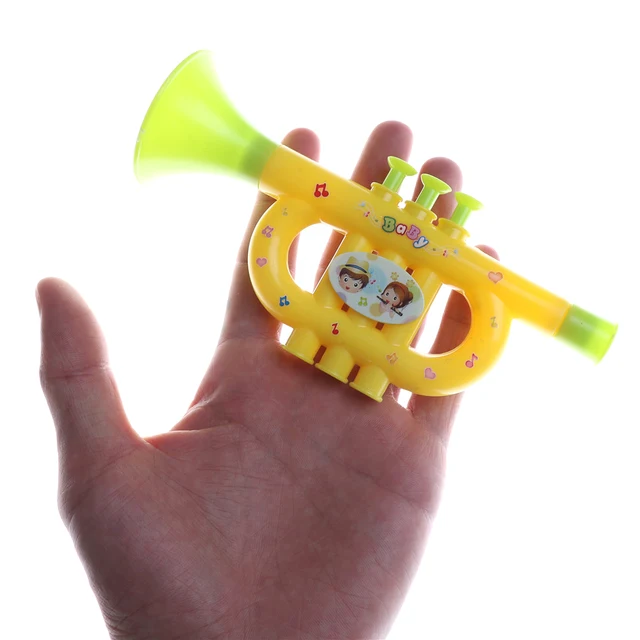1PC Baby Music Toys Early Education ToyColorful Baby Music Toys Musical Instruments For Kids Trumpet Random Color 6
