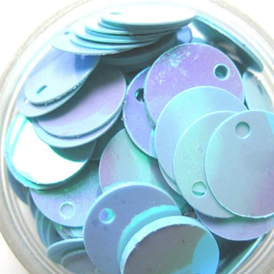 10 мм круглые Блестки для ремесел соответствую 400 шт./лот красочные свободные пайетками ПВХ края отверстия блесток для рукоделия швейная фурнитура - Цвет: light blue