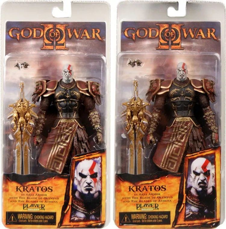 ГОРЯЧАЯ 7 5 &quotNECA God of War Kratos в золотой флисовой броне с головой Медузы ПВХ фигурка