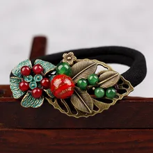 9 дизайн старый китайский ветер cloisonne lapis Цветы hairband, халцедон этнические аксессуары для волос, классические Винтажные Украшения для волос