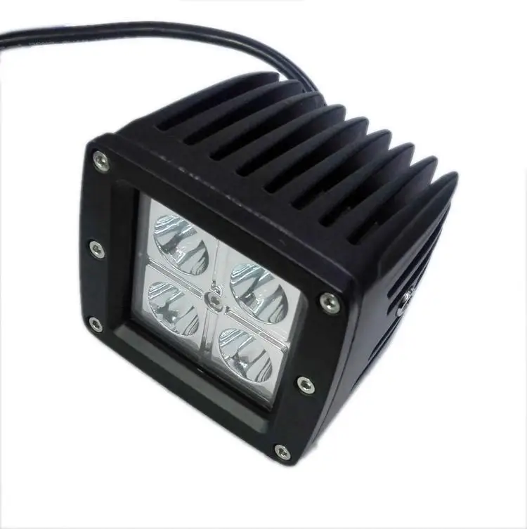 

12W Cree LED Work Light Bar Lamp Tractor Boat Off-Road Truck SUV ATV Spot Flood Super Bright