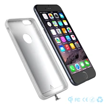

Qi magnetic wireless charging adapter case Ti chip KT16 for apple iphone 6 6s 7 plus for lightning wireless charger receiver