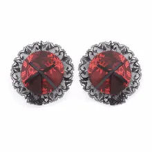 Женские кружевные покров многоразового пользования для соска крышки пикантные трусики круглой формы Tepel крышка Фетиш Tepel крышка самостоятельно липкие чашечки Ленточные лепестки