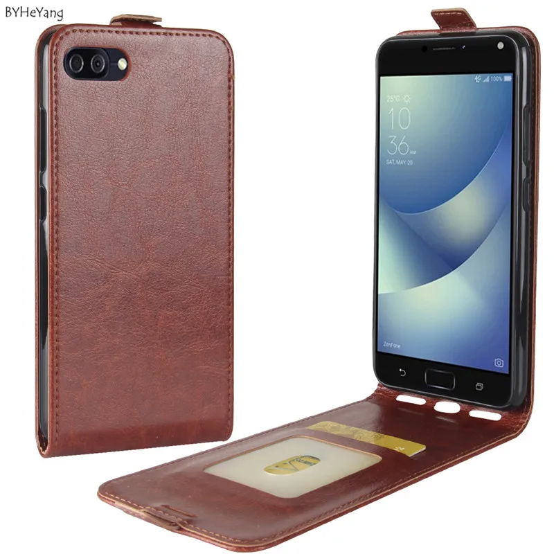 

BYHeYang Luxury Cover For Asus ZenFone 4 Max ZC554KL Case Flip Wallet Leather case For Asus ZenFone 4 Max Case (zc554kl) Cover