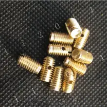 10 шт. sax запчасти для ремонта, винты, латунный регулировочный винт. Альт, тенор, сопрано