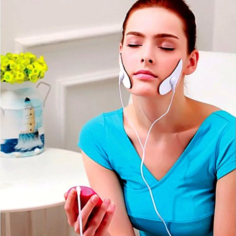 Slimming Face Massage Massagers Digital Tens Therapy Electrode Acupuncture Massager Machine Nerve Muscle Stimulator Health Care