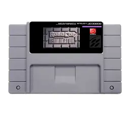 Best продажи робокоп VS Терминатор игры-картридж для 46 Булавки 16 бит NTSC игры