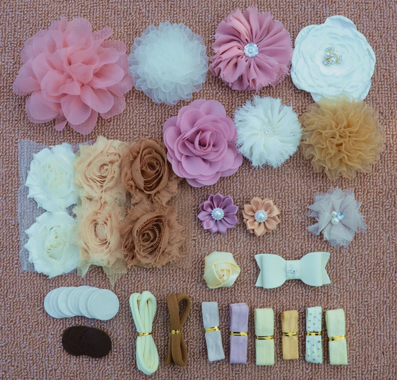 

2019 Adorable DIY Kits Various Styles Of Hair Accessories DIY Sets Best Gifts DIY Kits for Girls